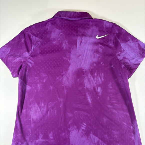 Women’s Nike Golf Victory Dri-Fit Print Polo Shirt Medium New With Tags MSRP $85 - Picture 2 of 4